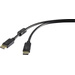 Renkforce DisplayPort Anschlusskabel DisplayPort Stecker, DisplayPort Stecker 0.50m Schwarz UHD 4K @ 60Hz vergoldete