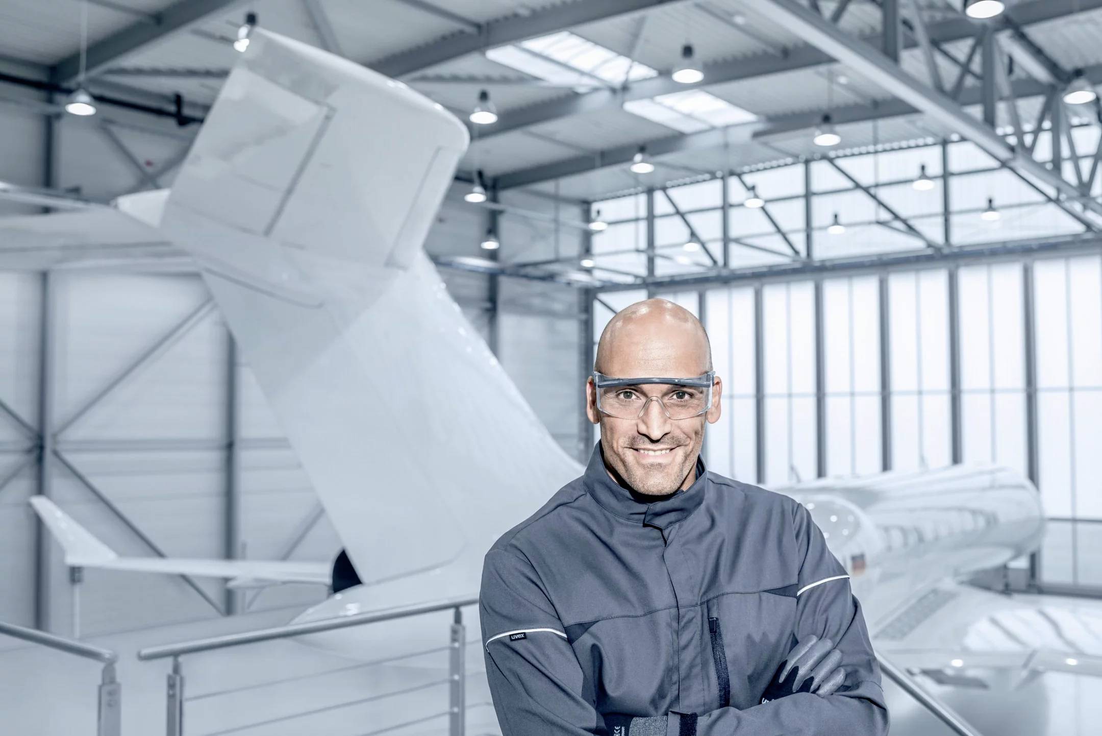 Uvex astrospec 2.0 9164065 Schutzbrille Schwarz, Blau