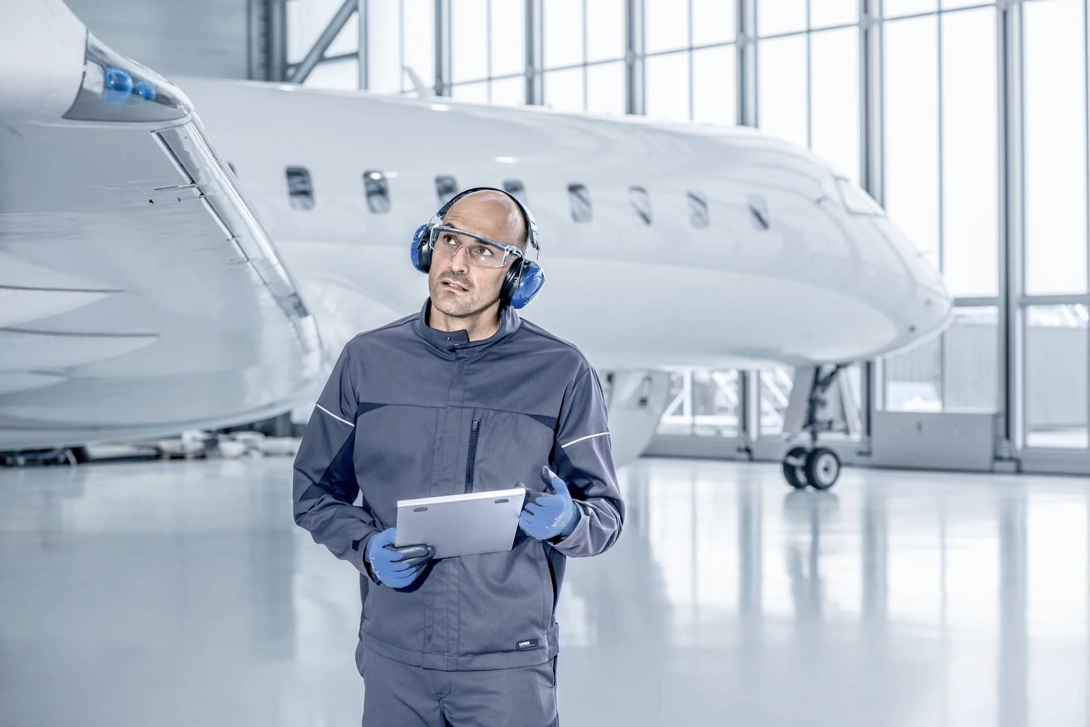 Uvex astrospec 2.0 9164065 Schutzbrille Schwarz, Blau