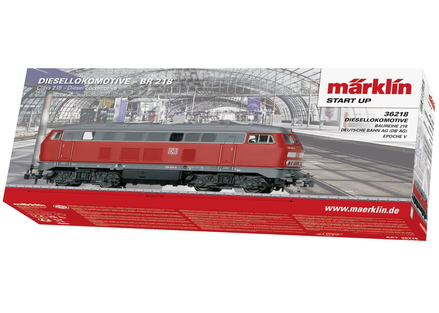 Märklin Start up 36218 H0 Diesellok BR 218 der DB AG BR 216 der DB AG