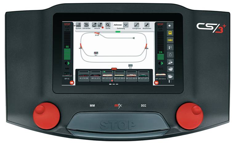 Märklin 60216 Central Station 3 plus Digital-Zentrale MM, DCC, mfx, mfx+