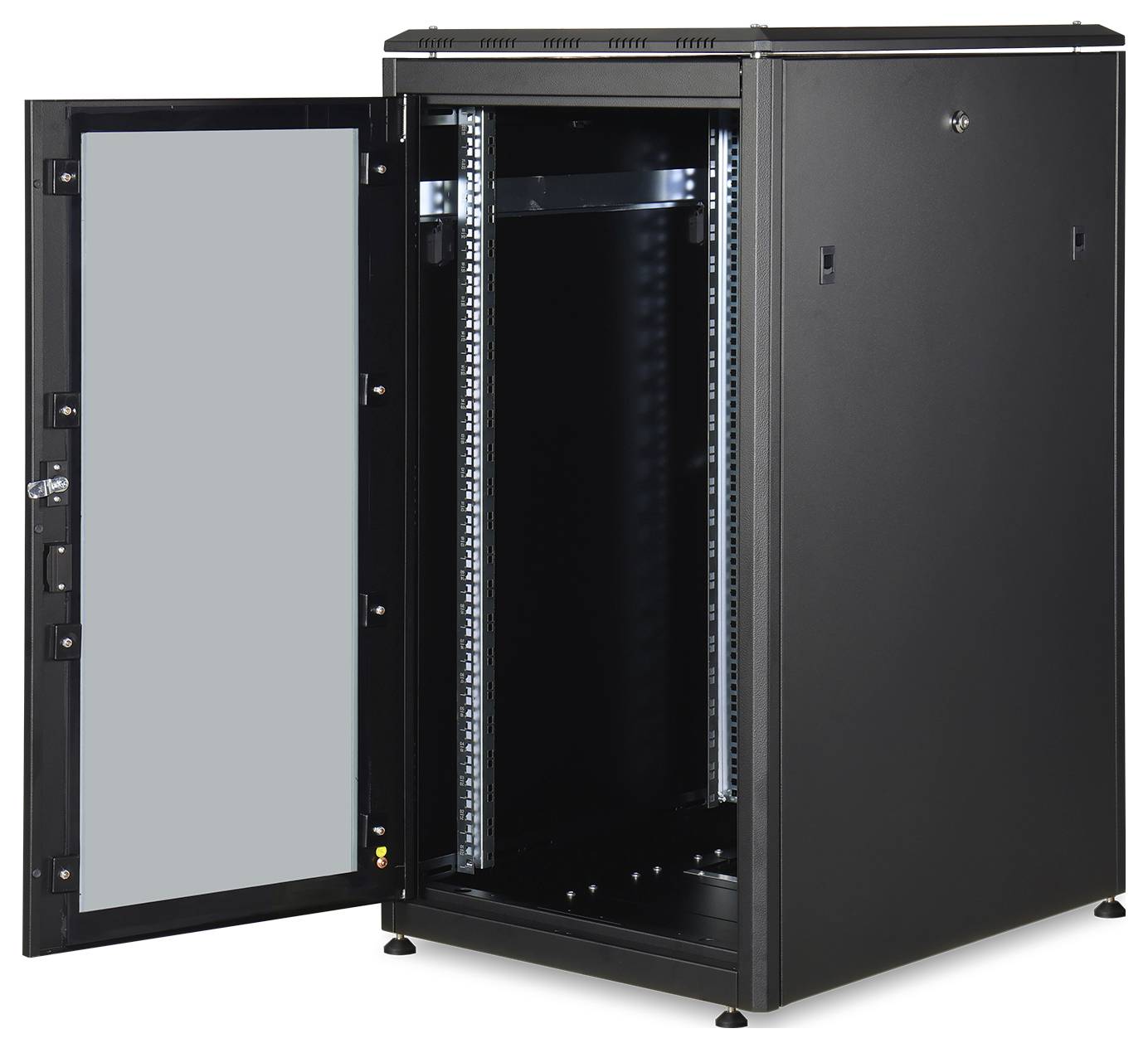 Digitus DN-19 22U-6/8-B-1 19 Zoll Netzwerkschrank (B x H x T) 600 x 1164 x 800mm 22 HE Schwarz (RAL 9005)