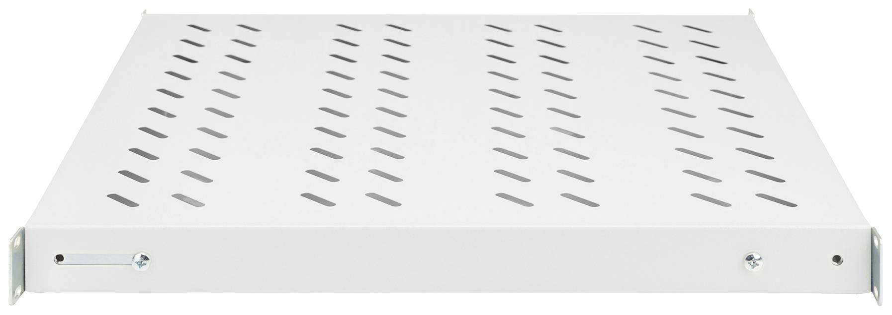 Digitus DN-97646 19 Zoll Netzwerkschrank-Geräteboden 1 HE variable Befestigungsschienen Geeignet für Schranktiefe: 800 mm Lichtgrau (RAL 7035)