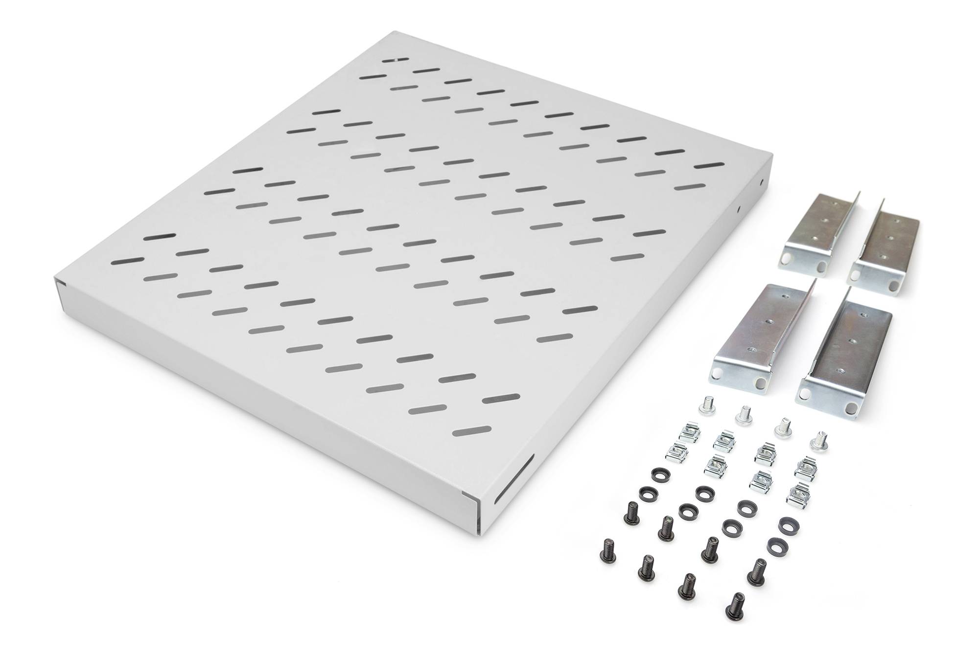 Digitus DN-97646 19 Zoll Netzwerkschrank-Geräteboden 1 HE variable Befestigungsschienen Geeignet für Schranktiefe: 800mm