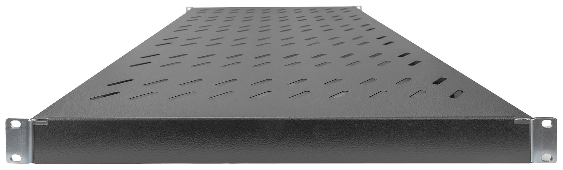 Digitus DN-97649 19 Zoll Netzwerkschrank-Geräteboden 1 HE variable Befestigungsschienen Geeignet für Schranktiefe: 1000mm Schwarz