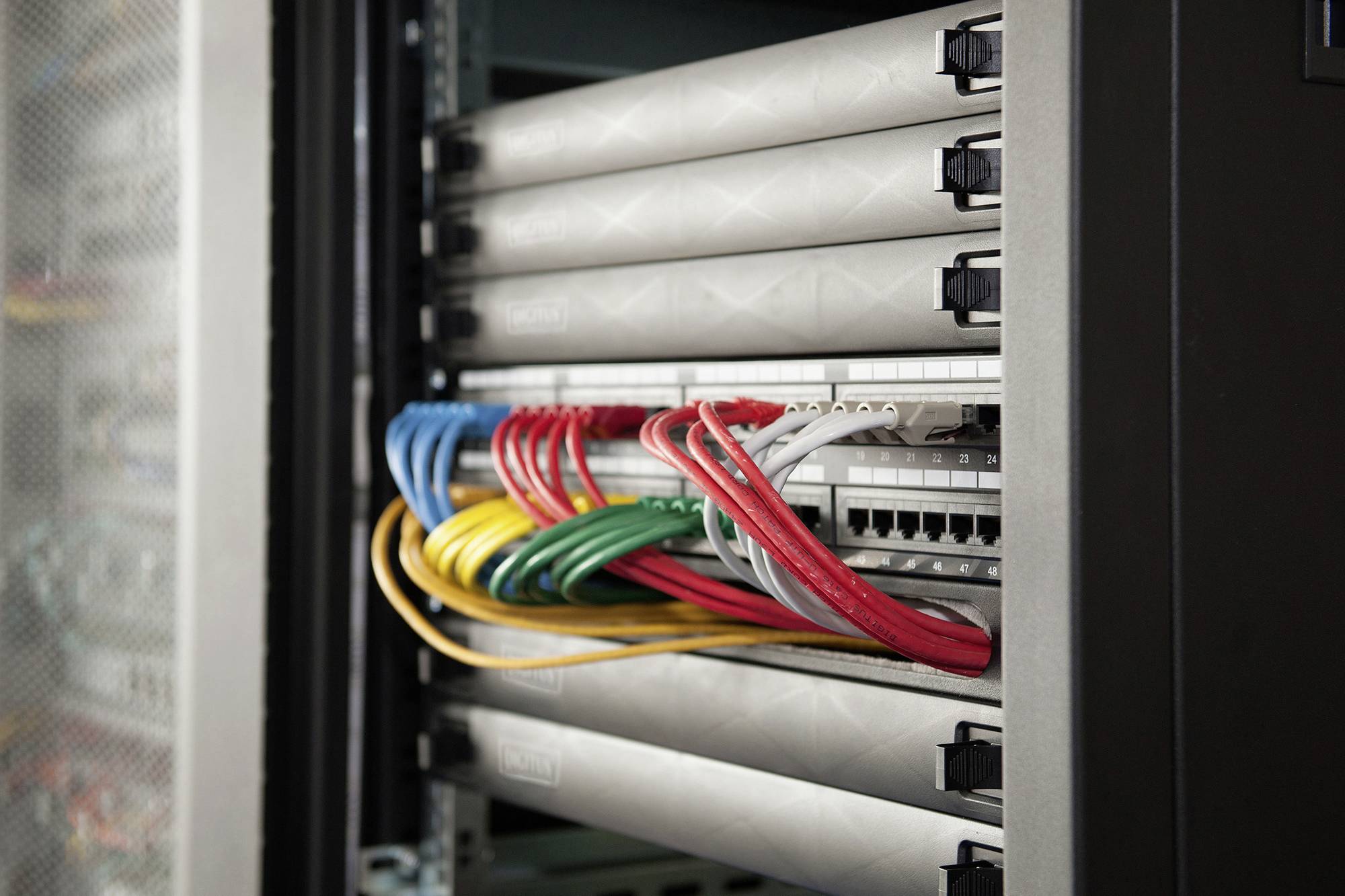 Digitus DN-97651 19 Zoll Netzwerkschrank-Blindabdeckung 1 HE Schwarz (RAL 9005)