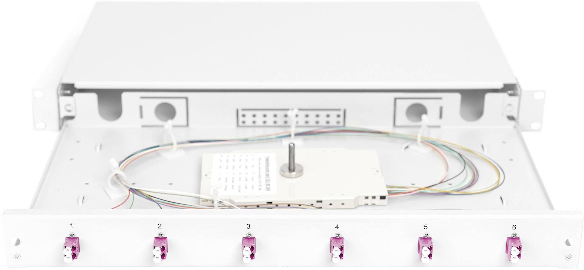 Digitus DN-96330-4 LWL-Patchpanel 6 Port LC 1 HE