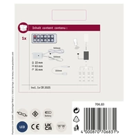 Paulmann 70683 Controller Kunststoff (L x B) 2.2cm x 3.5cm 1St. Paulmann 70683 Controller Kunststoff (L x B) 2.2cm x 3.5cm 1St.