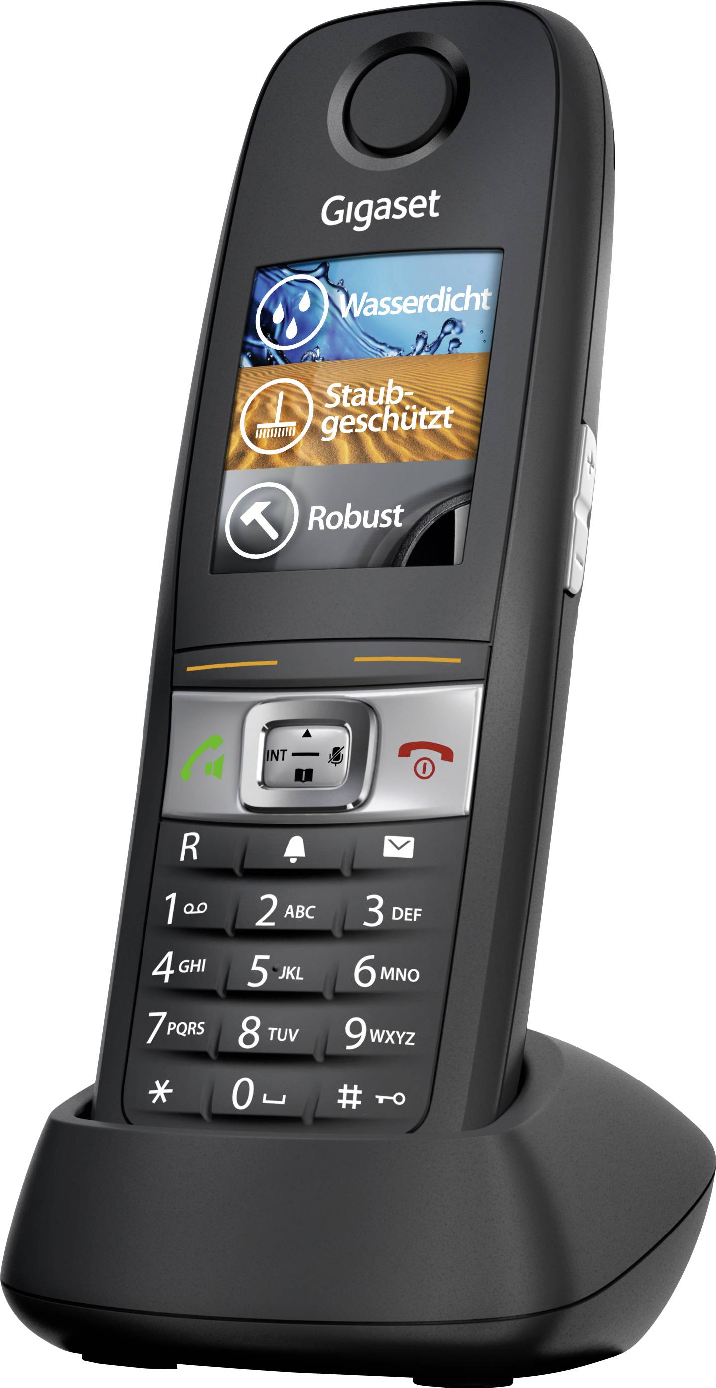 Gigaset E630 HX DECT Mobilteil Schwarz