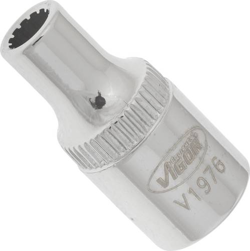 Vigor V1983 Außen-Sechskant Steckschlüsseleinsatz 10 mm 1/4  (6.3 mm)