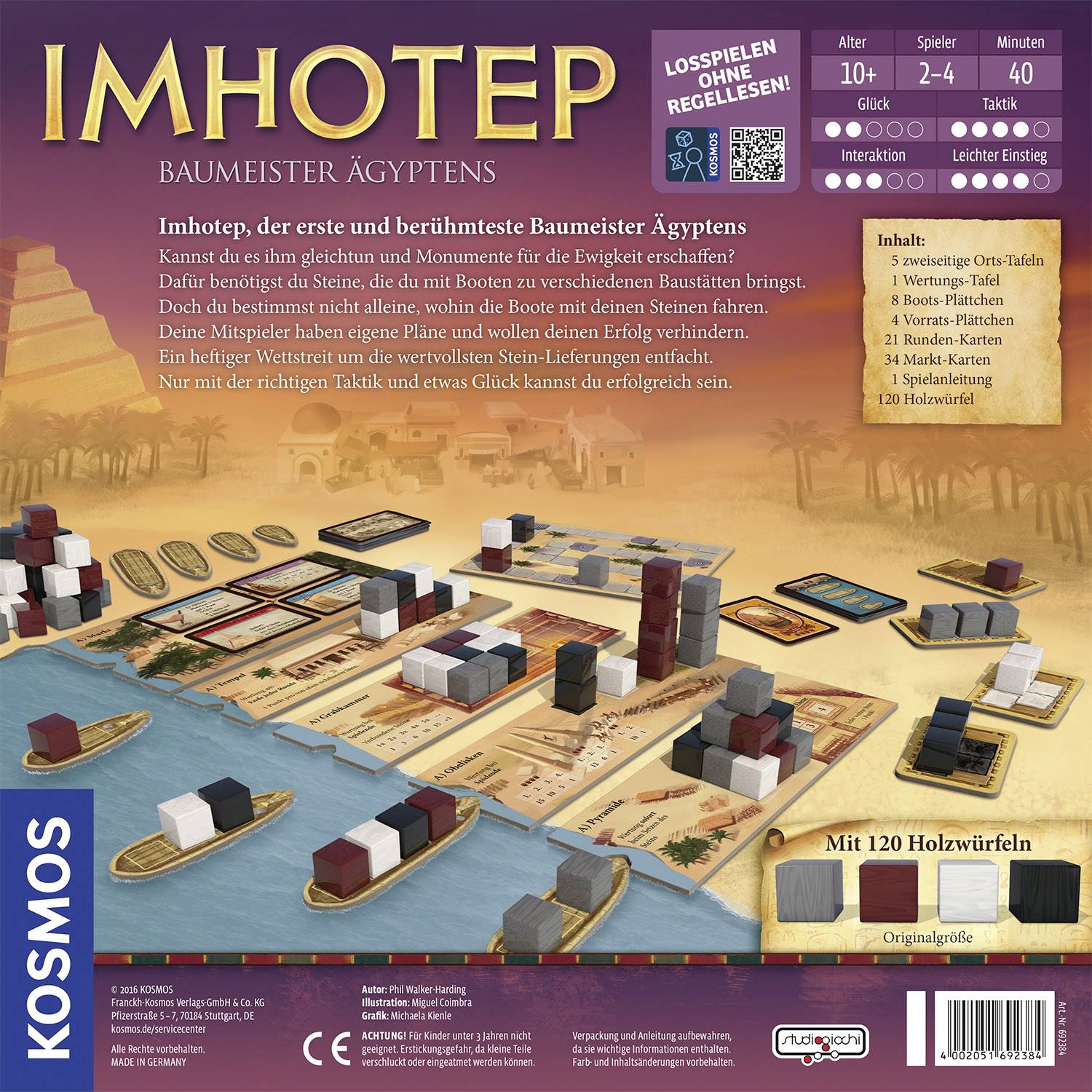 Kosmos Imhotep - Baumeister Ägyptens