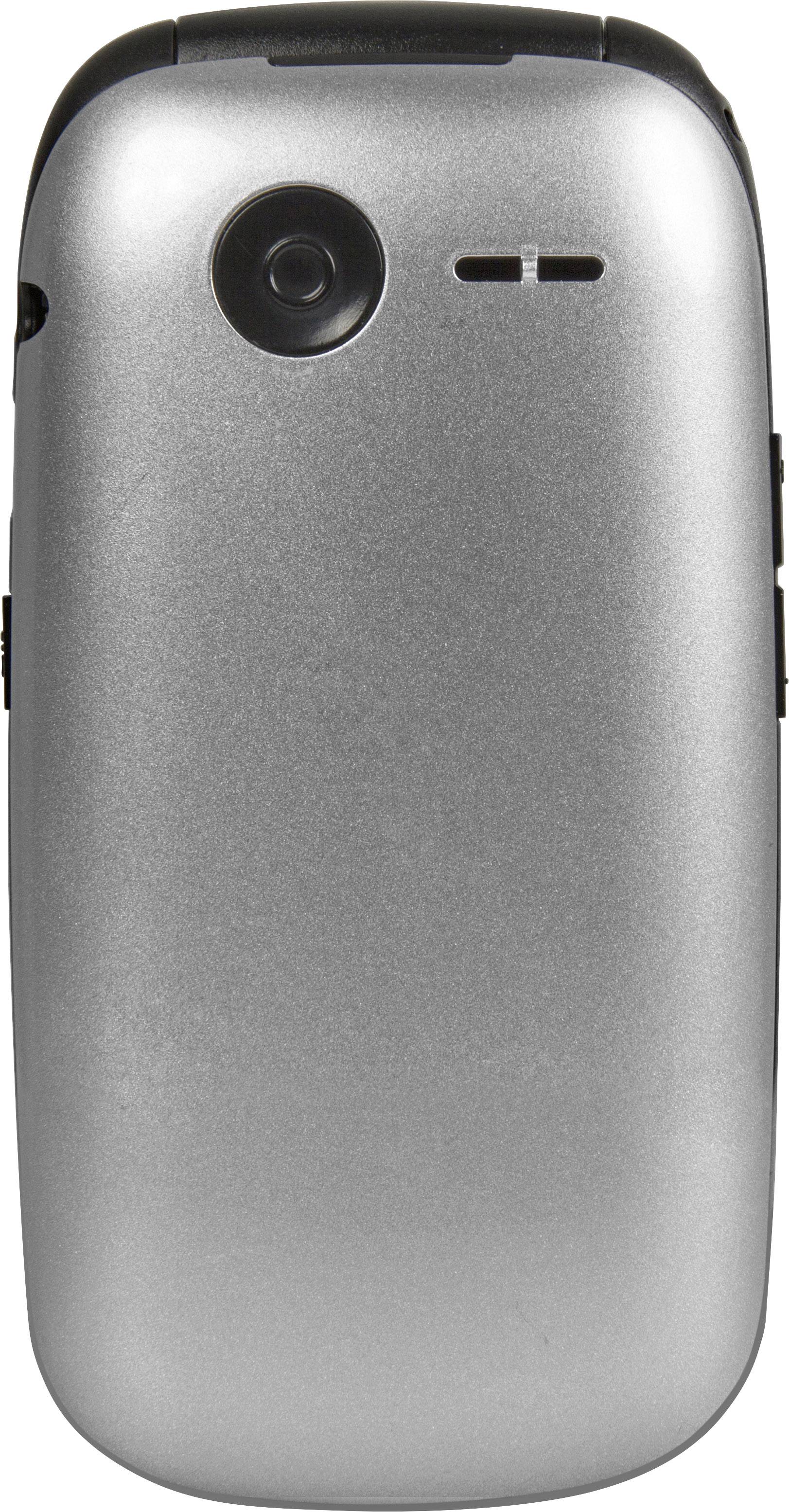 swisstone BBM 625 Senioren-Klapp-Handy mit Ladestation, SOS Taste Schwarz