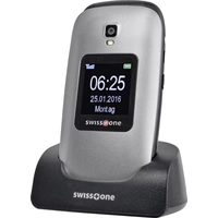 swisstone BBM 625 Senioren-Klapp-Handy mit Ladestation, SOS Taste Schwarz swisstone BBM 625 Senioren-Klapp-Handy mit Ladestation, SOS Taste Schwarz