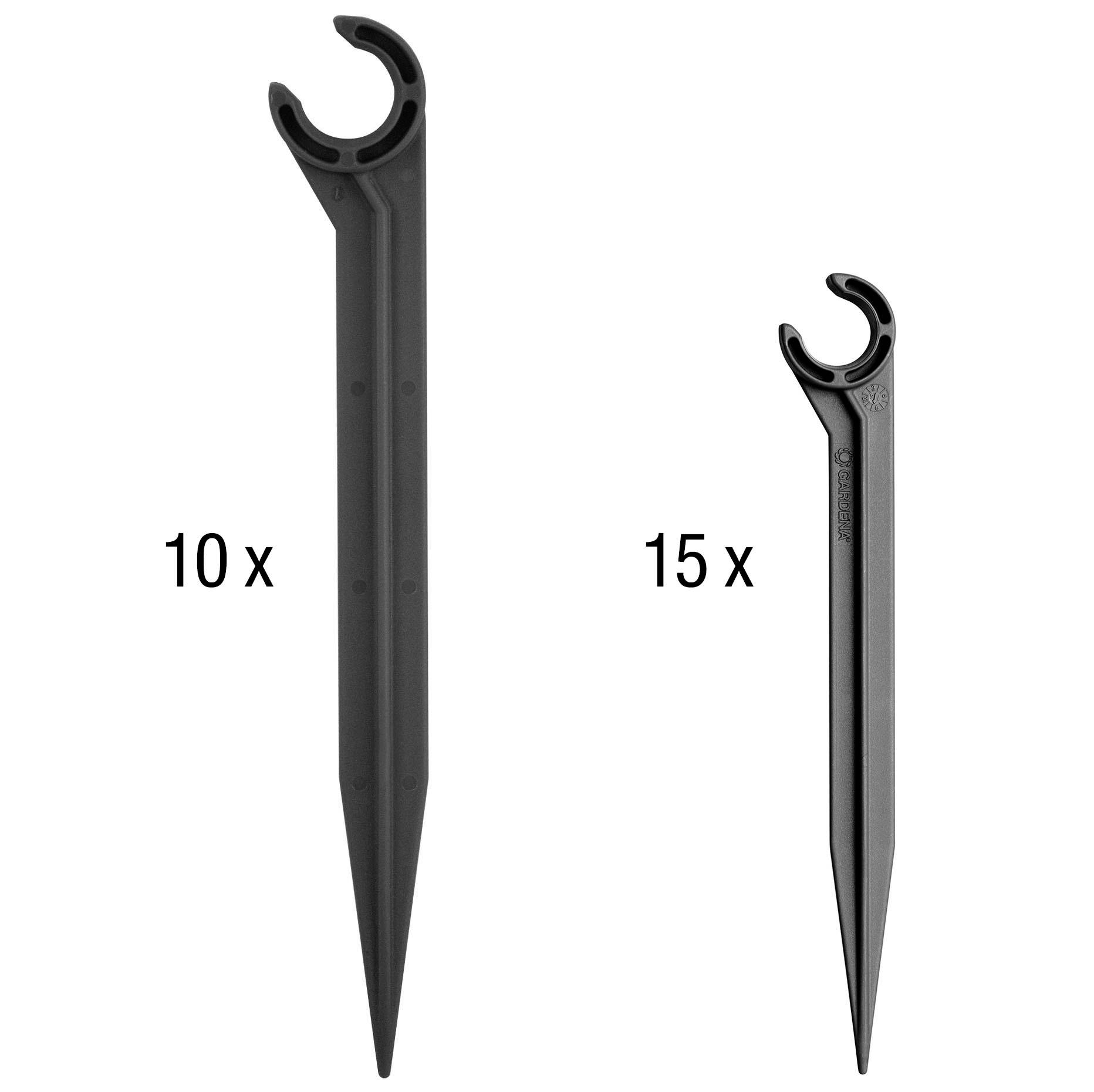 GARDENA Micro-Drip System Start-Set Pflanztöpfe M 13 mm (1/2") Ø Schlauchlänge: 25 m 13001-20