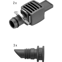 GARDENA Micro-Drip System Start-Set Pflanztöpfe M 13 mm (1/2") Ø Schlauchlänge: 25 m 13001-20 GARDENA Micro-Drip System Start-Set Pflanztöpfe M 13 mm (1/2") Ø Schlauchlänge: 25 m 13001-20