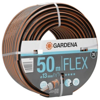 Gardena Comfort FLEX 18039-22 13mm 1/2 Zoll Meterware Grau, Schwarz, Orange Gartenschlauch Gardena Comfort FLEX 18039-22 13mm 1/2 Zoll Meterware Grau, Schwarz, Orange Gartenschlauch