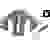 TOOLCRAFT PLE-0B Crimp-Einsätze Unisolierte Kabelschuhe Quetschbereich: 1.5 bis 10mm² Passend für Marke (Zangen): TOOLCRAFT PZ-500