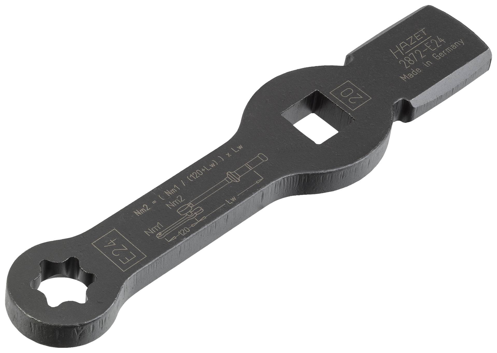 Hazet 2872-E24 TORX® Schlag-Schlüssel T 24