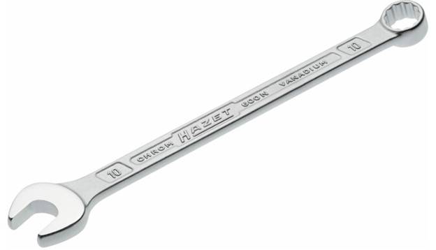 Hazet 600LG-10 600LG-10 Ring-Maulschlüssel Schlüsselweite (Metrisch) 10mm
