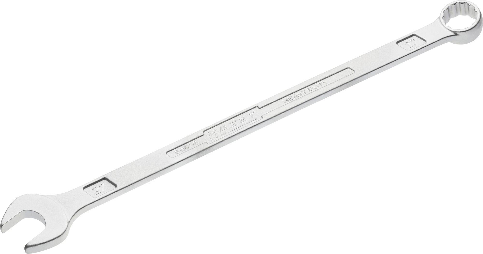 Hazet 600LG-27 600LG-27 Ring-Maulschlüssel Schlüsselweite (Metrisch) 27mm