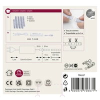 Paulmann MaxLED 500 70667 LED-Streifen-Basisset mit Stecker 24 V 1.5 m Tageslichtweiß 1 St. Paulmann MaxLED 500 70667 LED-Streifen-Basisset mit Stecker 24 V 1.5 m Tageslichtweiß 1 St.