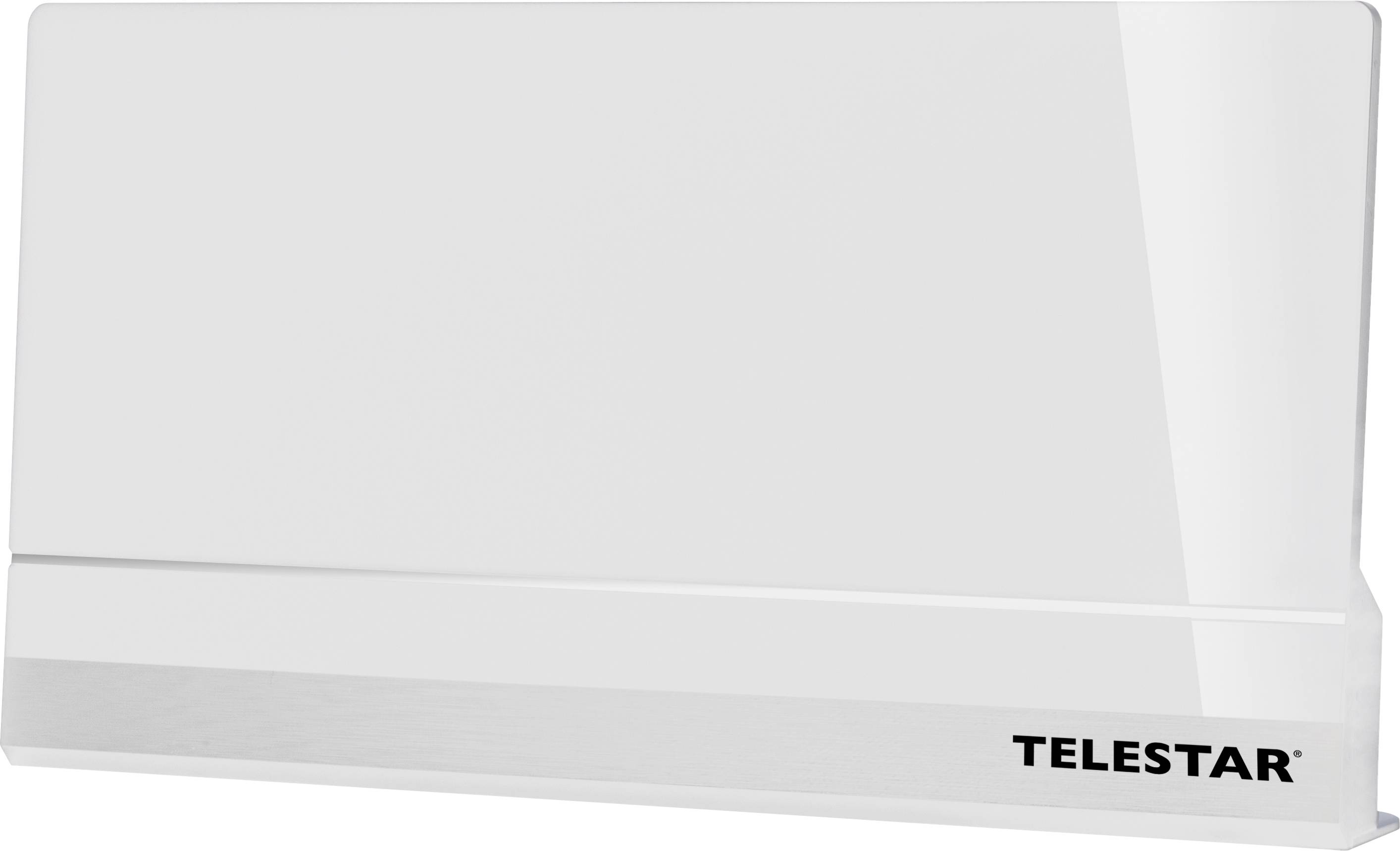 Telestar Antenna 9 Aktive DVB-T/T2 Flachantenne Innenbereich Verstärkung: 45 dB Weiß