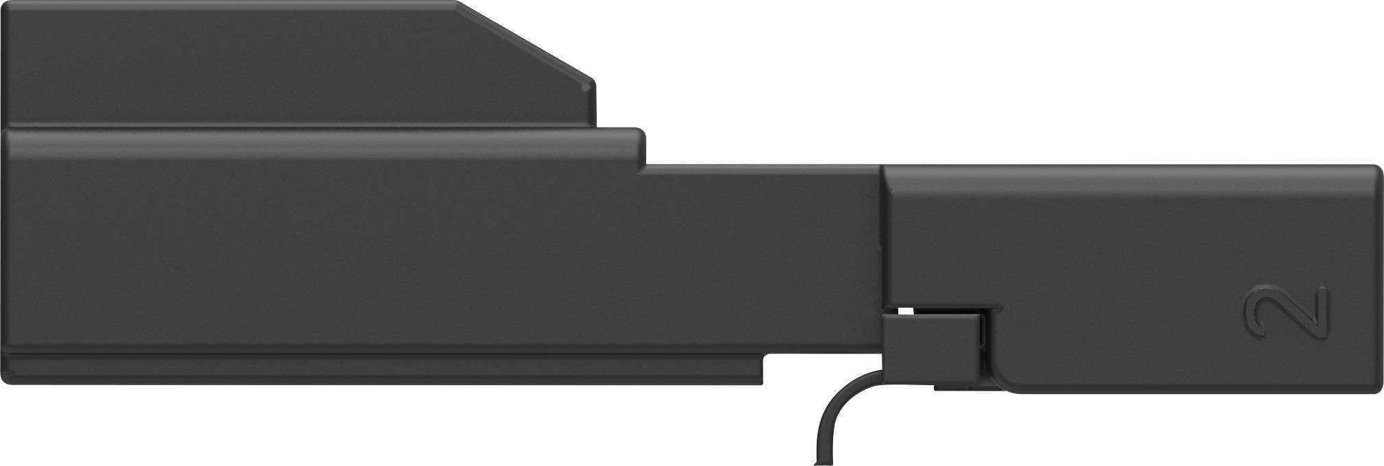 TE Connectivity DTMN04-2P Rundstecker Stecker, gerade Gesamtpolzahl: 2 Serie (Rundsteckverbinder): DTM