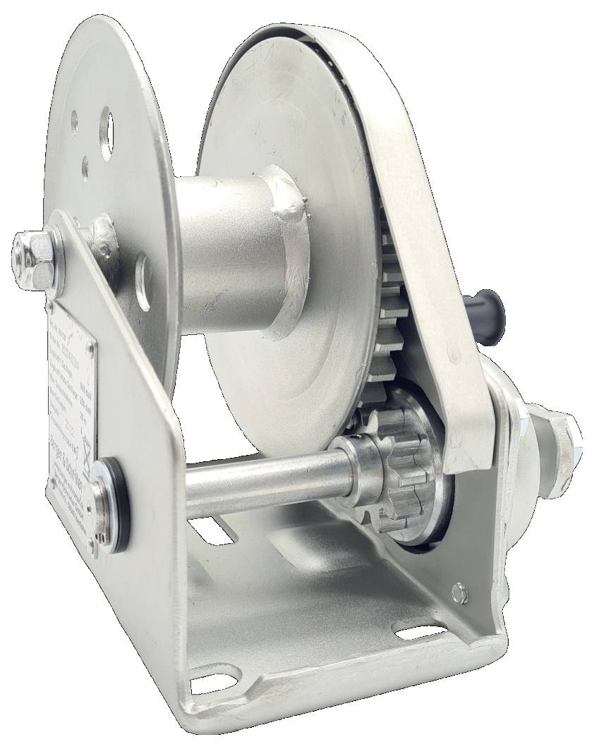 Berger & Schröter Handseilwinde 60130 Zugkraft (stehend)=600kg Lastdruck-Bremse
