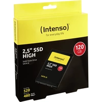 Intenso High Performance 120GB Interne SATA SSD 6.35cm (2.5 Zoll) SATA 6 Gb/s Retail 3813430 Intenso High Performance 120GB Interne SATA SSD 6.35cm (2.5 Zoll) SATA 6 Gb/s Retail 3813430