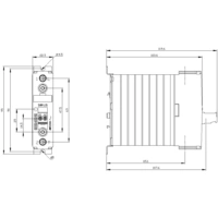 Siemens 3RF2320-1DA44 Halbleiterschütz 1 Schließer 20A Kurzschlussfest mit B-Automat 1St. Siemens 3RF2320-1DA44 Halbleiterschütz 1 Schließer 20A Kurzschlussfest mit B-Automat 1St.