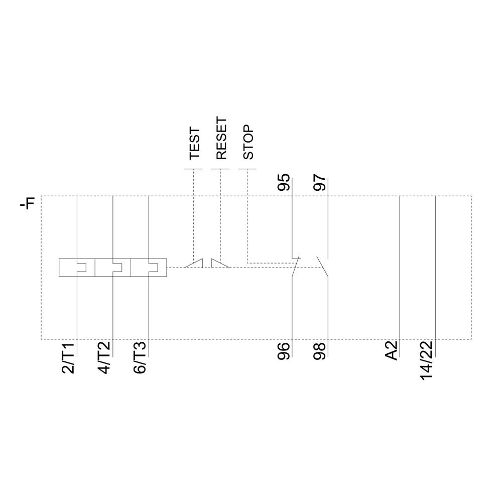 Siemens Überlastrelais 690 V/AC 1 Schließer, 1 Öffner 1 St. 3RU2116-1BB0