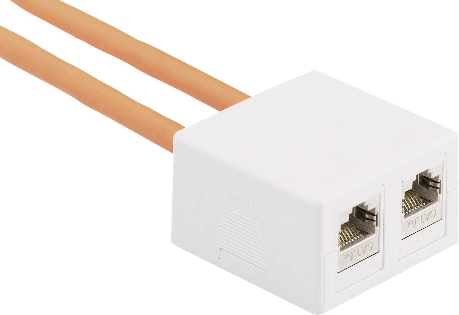 Digitus AT-AG 302A-WH 2 Port Consolidation Point Unbestückt