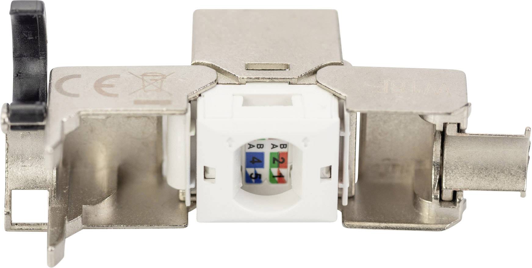 Digitus DN-93617 RJ45-Einbaumodul Keystone CAT 6a 1 St.