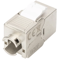 Digitus DN-93615 RJ45-Einbaumodul Keystone CAT 6a 1St. Digitus DN-93615 RJ45-Einbaumodul Keystone CAT 6a 1St.