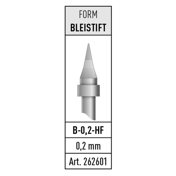 Stannol B-0,2-HF Lötspitze Bleistiftform Inhalt 1St.