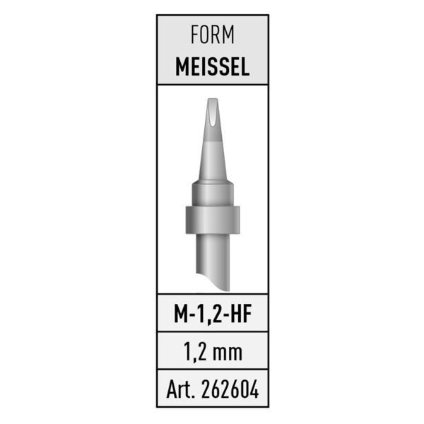 Stannol M-1,2-HF Lötspitze Meißelform Inhalt 1St.
