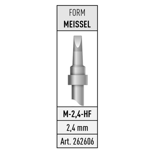 Stannol M-2,4-HF Lötspitze Meißelform Inhalt 1St.