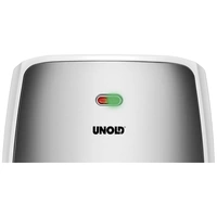 Unold Quadro Sandwich-Toaster klappbar Weiß, Schwarz Unold Quadro Sandwich-Toaster klappbar Weiß, Schwarz