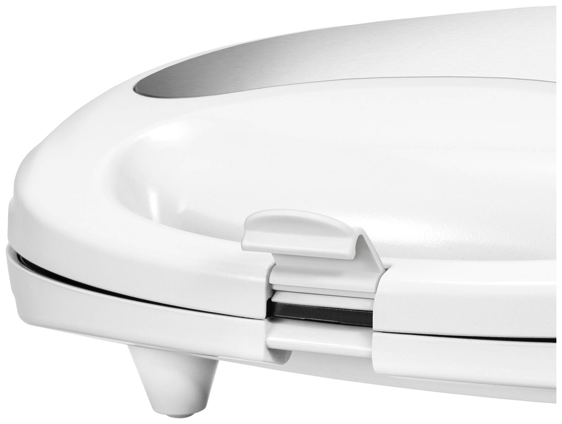 Unold Quadro Sandwich-Toaster klappbar Weiß, Schwarz