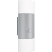 Steinel 910 576219 LED-Außenwandleuchte mit Bewegungsmelder LED LED fest eingebaut 9.8W Silber Steinel 910 576219 LED-Außenwandleuchte mit Bewegungsmelder LED LED fest eingebaut 9.8W Silber
