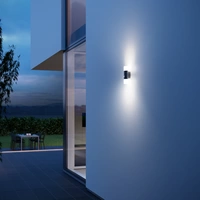 Steinel 910 576219 LED-Außenwandleuchte mit Bewegungsmelder LED LED fest eingebaut 9.8W Silber Steinel 910 576219 LED-Außenwandleuchte mit Bewegungsmelder LED LED fest eingebaut 9.8W Silber