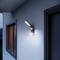 Steinel XLED slim 012052 LED-Außenstrahler mit Bewegungsmelder EEK: F (A - G) 7.2 W Leuchtfarben: Warmweiß Steinel XLED slim 012052 LED-Außenstrahler mit Bewegungsmelder EEK: F (A - G) 7.2 W Leuchtfarben: Warmweiß