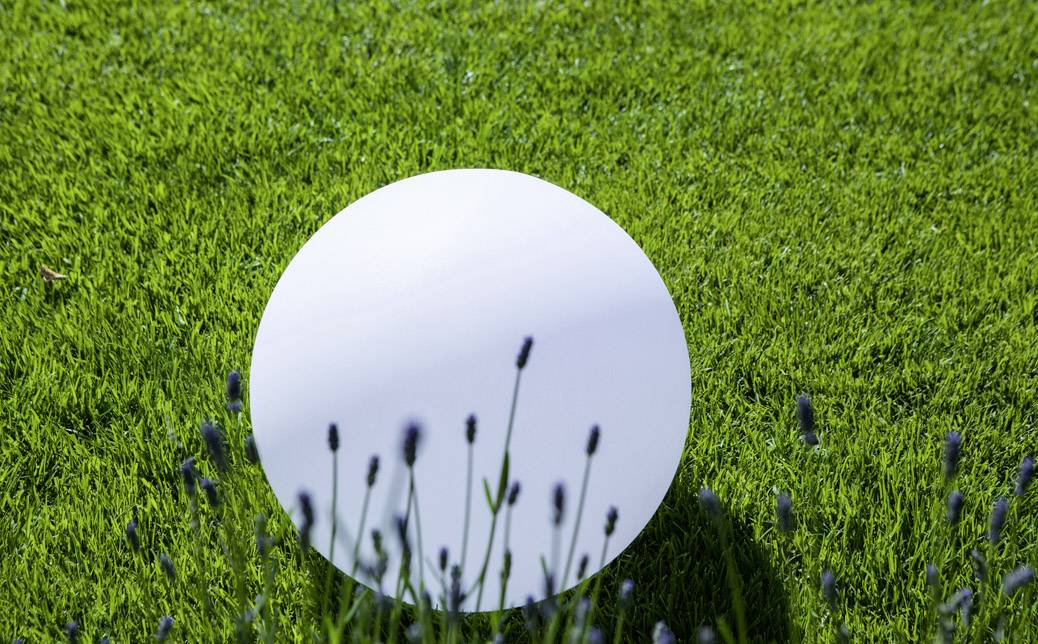 Telefunken Solar-Gartenleuchte Ball T90222 Kugel LED 9.6W RGBW Weiß