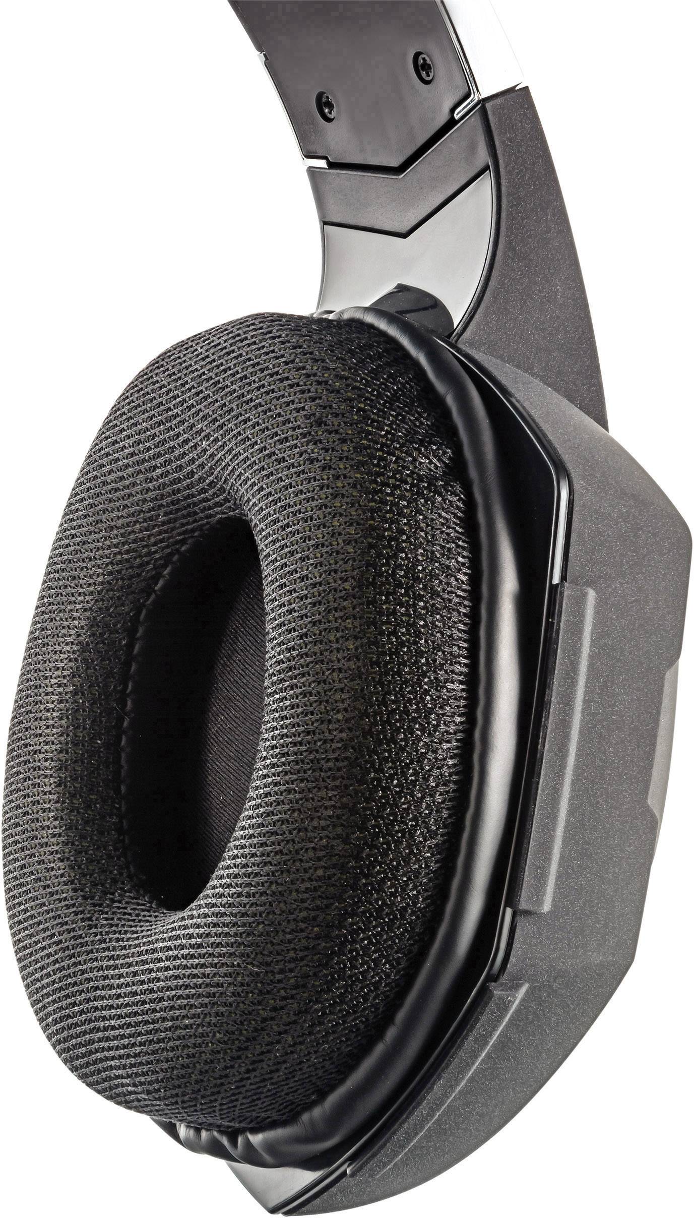 Trust GXT 363 7.1 Bass Vibration Gaming Headset USB schnurgebunden Over Ear Schwarz, Blau 7.1 Surround