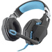 Trust GXT 363 7.1 Bass Vibration Gaming Headset USB schnurgebunden Over Ear Schwarz, Blau 7.1 Surround
