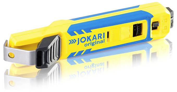 Jokari 70000 System 4-70 Abisoliermesser Geeignet für Rundkabel, Feuchtraumkabel 8 bis 35mm