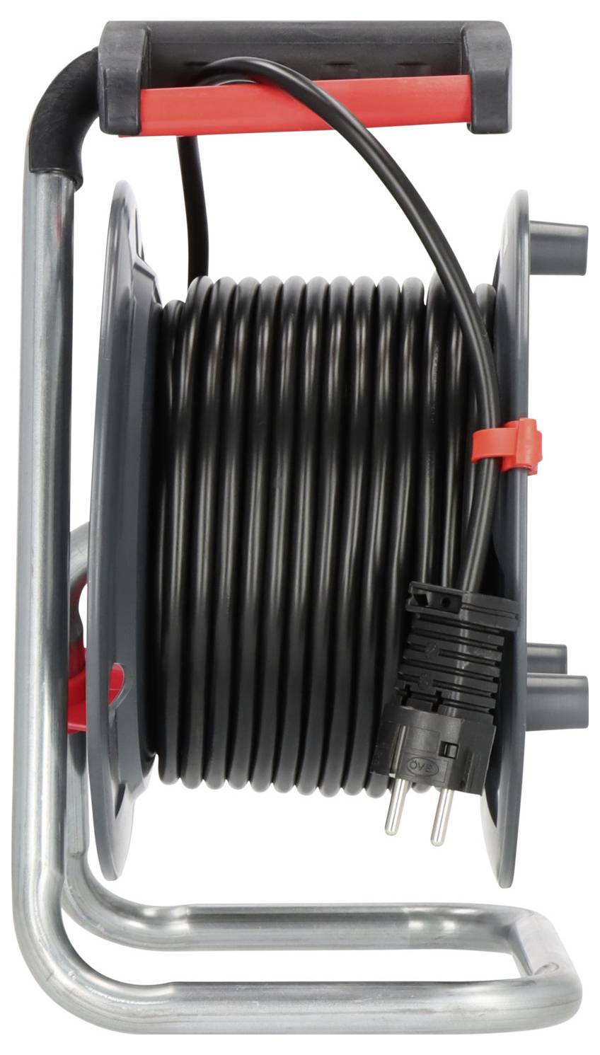 Brennenstuhl 1215056 Kabeltrommel 25.00m Schwarz Schutzkontakt-Stecker
