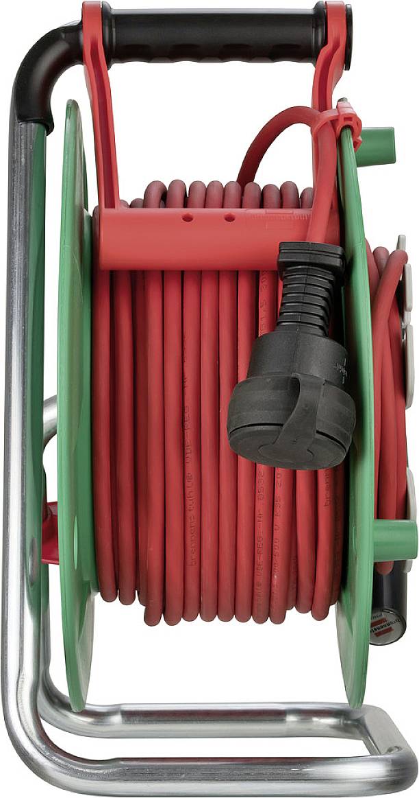 Brennenstuhl 1188470 Kabeltrommel 40.00m Rot Schutzkontakt-Stecker