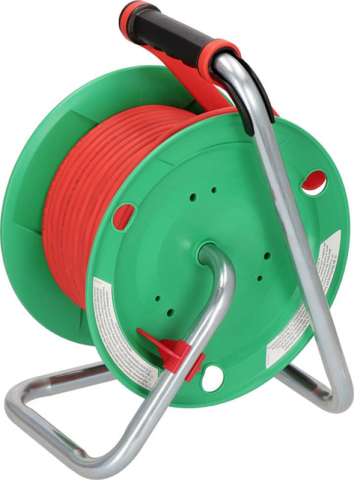 Brennenstuhl 1148370 Kabeltrommel 25.00m Rot Schutzkontakt-Stecker