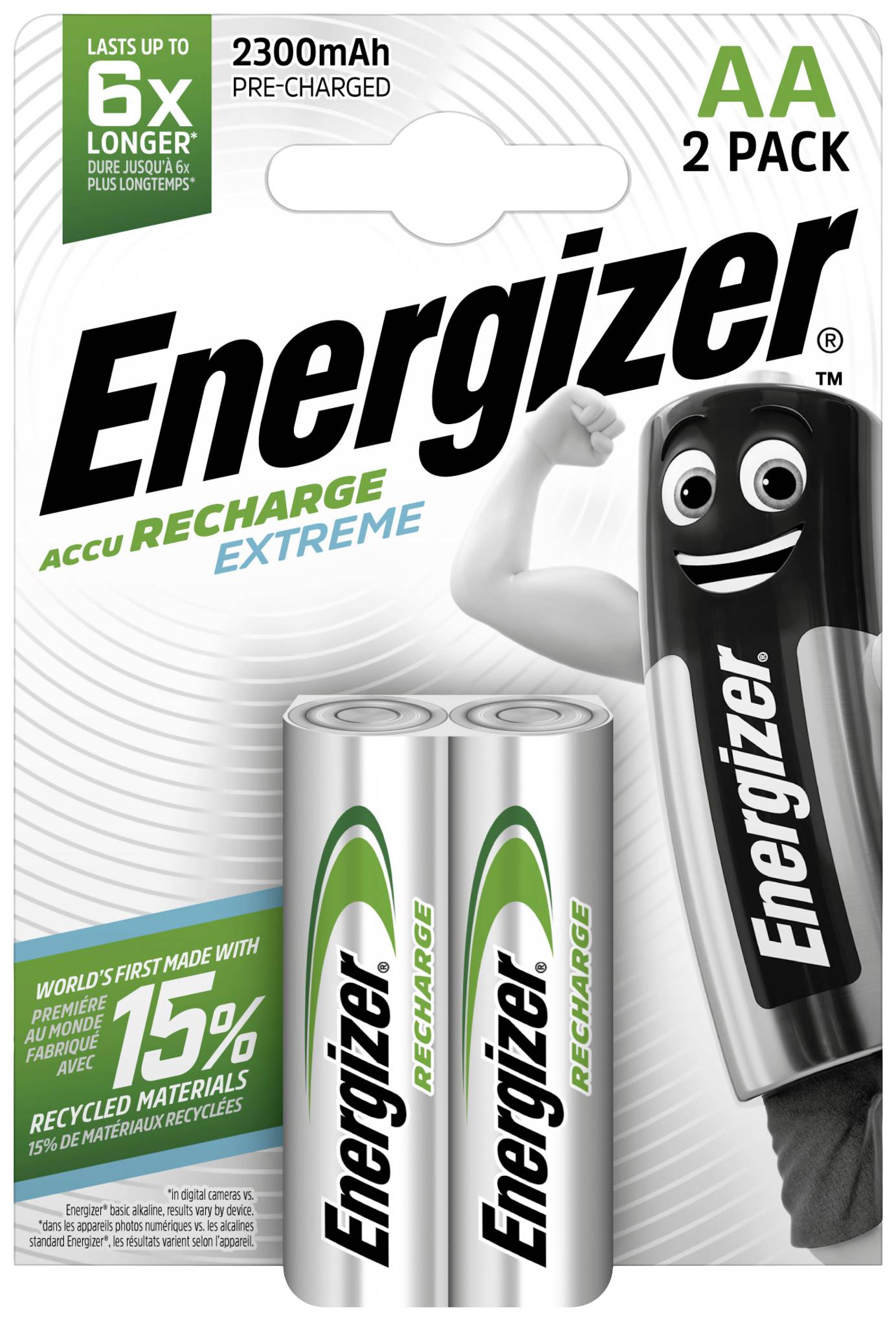 Energizer Extreme HR06 Mignon (AA)-Akku NiMH 2300 mAh 1.2 V 2 St.